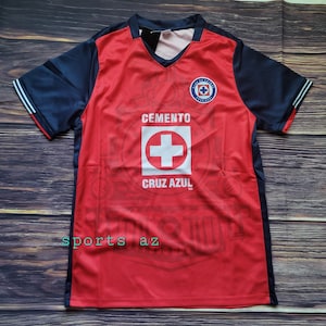 Cruz azul Jersey, Away Soccer Jersey | Mens Soccer Jersey | Club Soccer Team,Red color Jersey