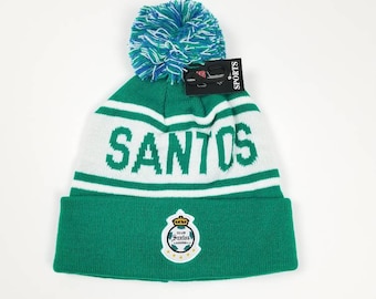 Club Santos Soccer Team, Pom Beanie, Santos Laguna Soccer Team, Gorro Futbol