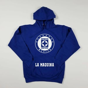 Cruz Azul Hoodie La Maquina Cementera, Sudadera Deportivo Cruz Azul