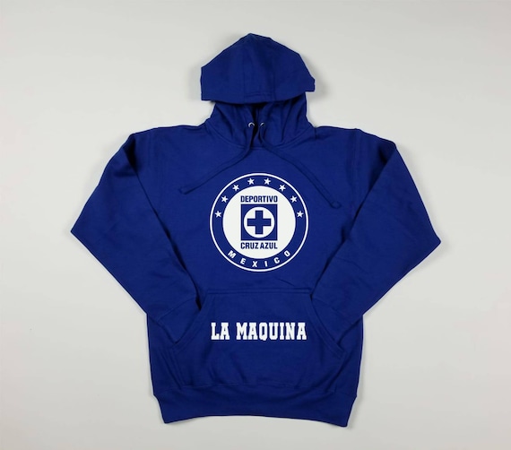 Cruz Azul Hoodie La Maquina Sudadera Deportivo Cruz