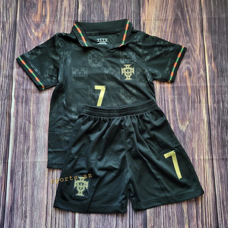 Portugal Kid's Uniform, Soccer Outfit, Jersey and Shorts, Futbol Uniform, Unbranded image 16