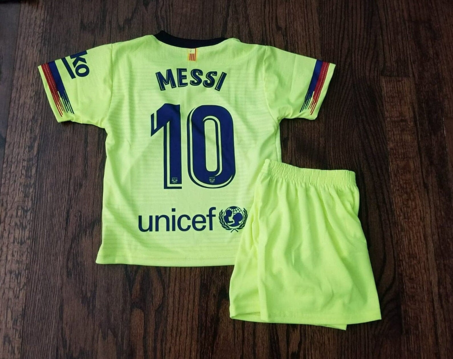Messi 10 Barca Kids Uniform Kids Outfit Soccer Outfit | Etsy