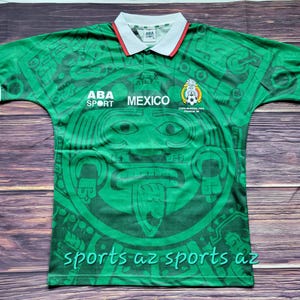 Mexico Jersey Retro 1998 Soccer Jersey | Mens Soccer Jersey | Retro Player Version, Mexico National Soccer Team