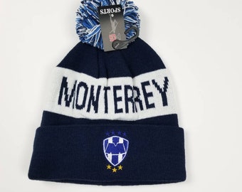 Rayados De Monterrey Beanie, Gorro Hat Soccer Team Beanie