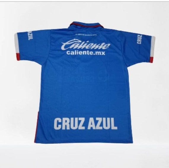 Cruz Azul Kids Soccer Jersey Breathable Polyester Team Uniform