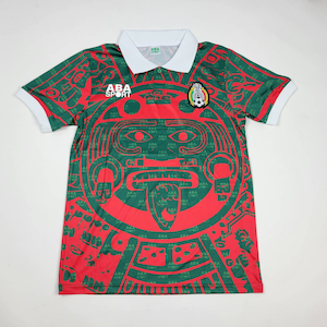 Mexico Jersey Retro 1998 Soccer Jersey | Mens Soccer Jersey |Mexico National Soccer Team, Multi-color athletic fit, slim fit