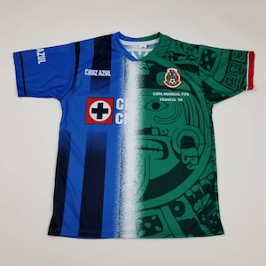 Cruz Azul Mexico Jersey, 2 in 1 Soccer Jersey | Mens Soccer Jersey | Mexico National Soccer Team,La Maquina Cementera