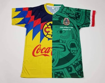 Mexico Club America Jersey, Soccer Jersey | Mens Soccer Jersey | Mexico National Soccer Team,Las Aguilas Del America