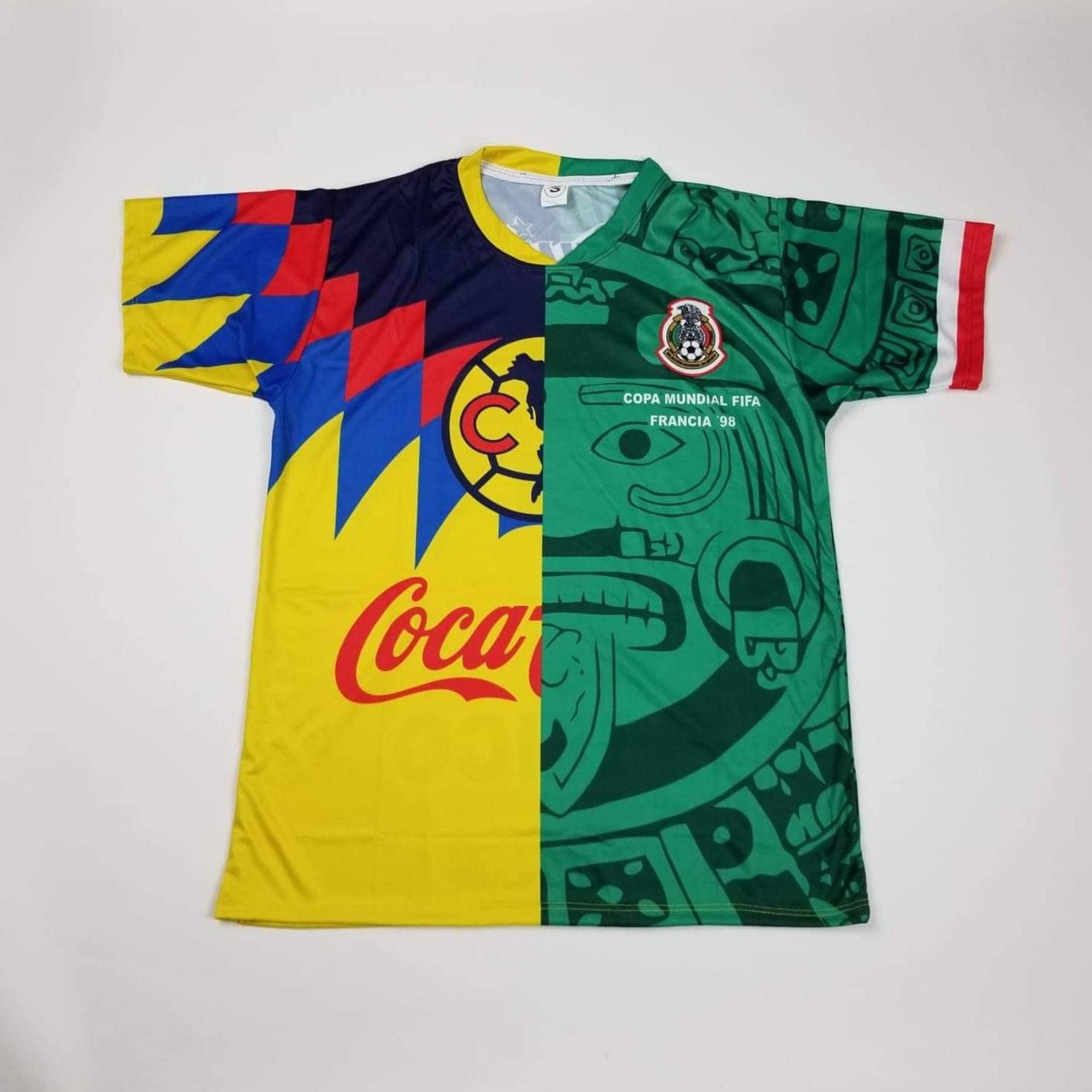 SportsAZ Mexico Jersey Retro 1998 Soccer Jersey | Mens Soccer Jersey | Mexico National Soccer Team