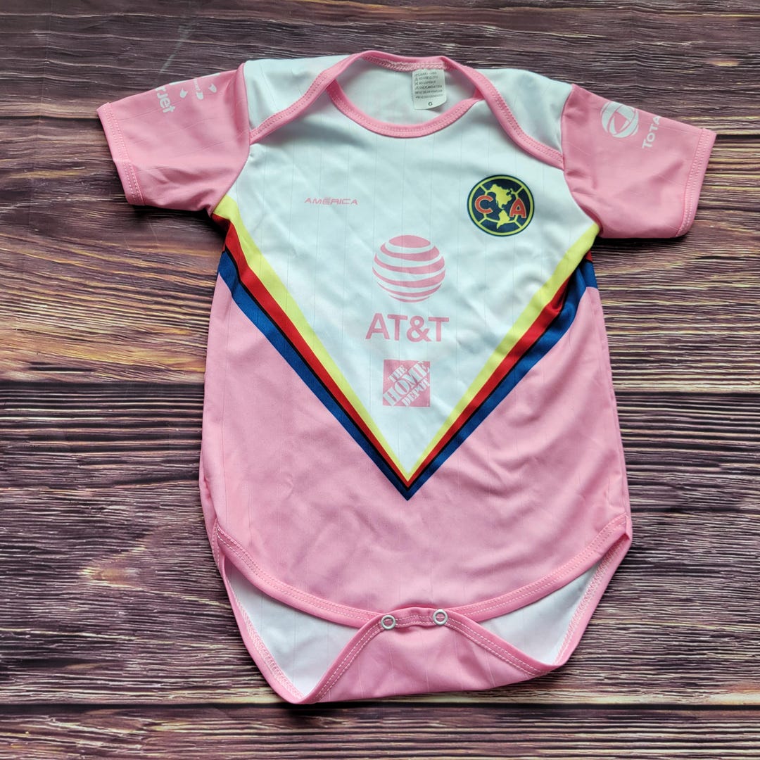 pink club america jersey for baby