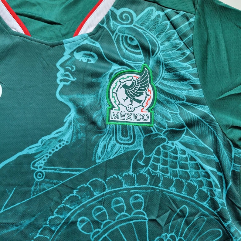 Mexico Soccer Jersey Men's Soccer Jersey Mexico Futbol - Etsy