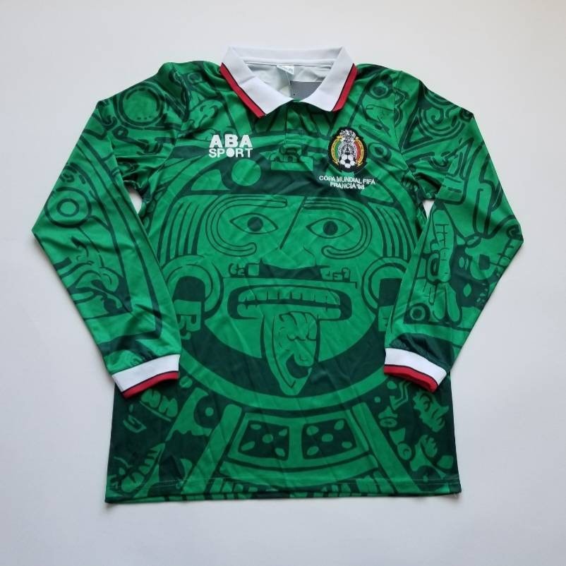 1998 Season Mexico Away Throwback Retro Player Version Club Football Soccer  Jersey - China Football Shirt and Football Jersey price
