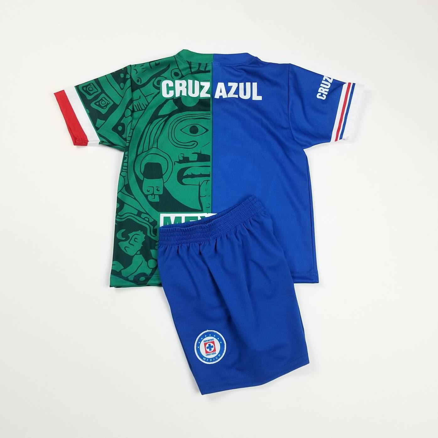 Cruz Azul Mexico Kids Jersey, Soccer Uniform, Soccer Outfit