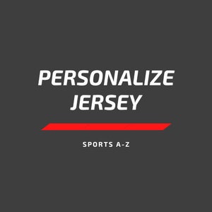 Personalize Jersey  Name, Number