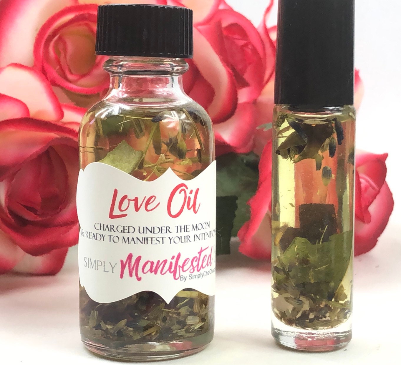 Rose Quartz Love & Attraction Oil -Charged Under the New Moon- Prepared...