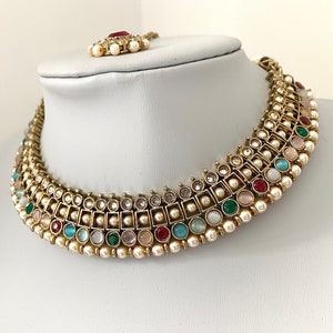 Asian Jewellery Set Etsy UK
