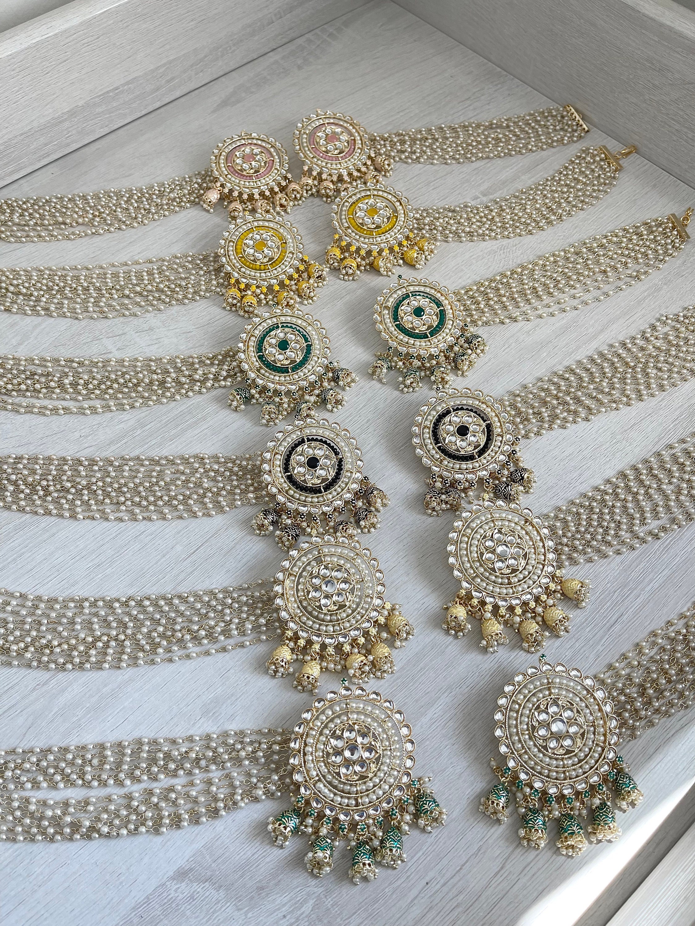Bahubali shop jewellery set