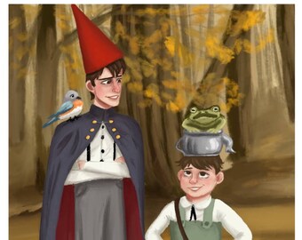 Over the Garden Wall - Digital Art