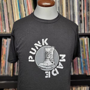 CHEAP Sample! - Punk Made/Made Punk | Punk Rock Shirt - Unisex Large -  Black