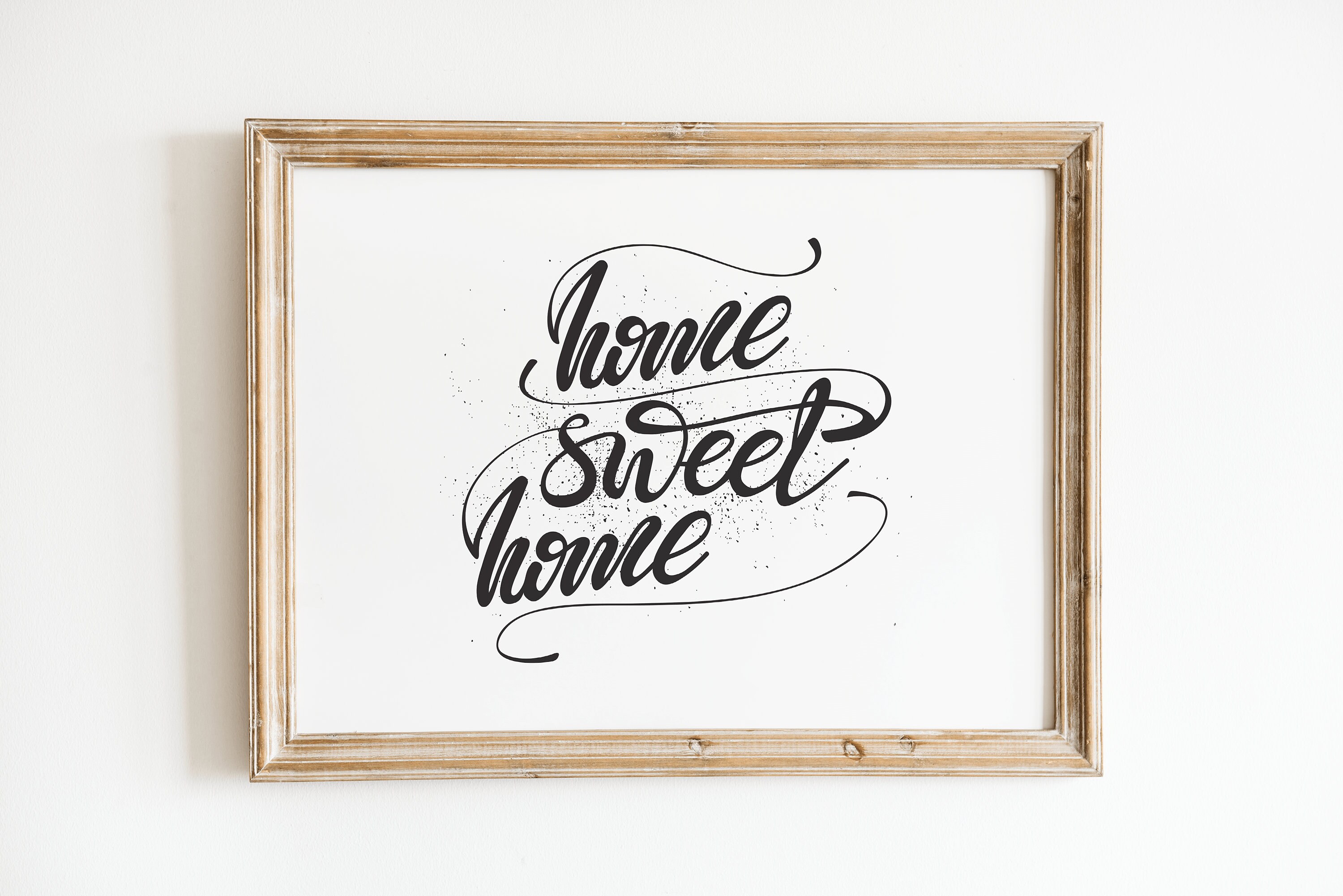 Home Sweet Home Sign Home Printables Downloadable Print | Etsy