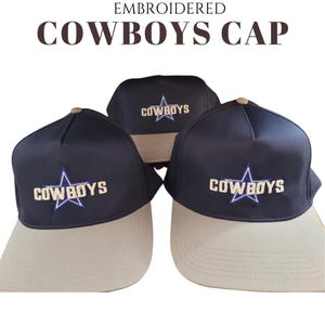 Embroidered Dallas Cowboys Snapback Cap