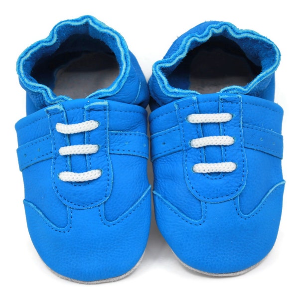 Royal Blue Baby Shoe Etsy
