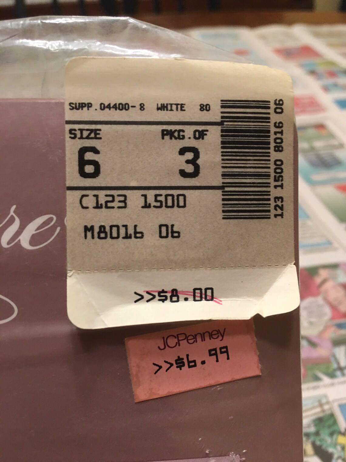 1980s Underscore JCPenney Nylon Panties Briefs 3 pack White Etsy