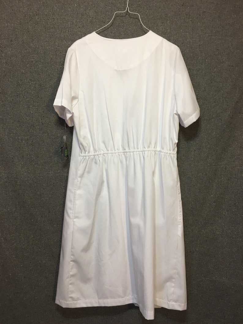 1980s Peaches Uniforms Vintage White Nurse Uniform Dress NOS | Etsy