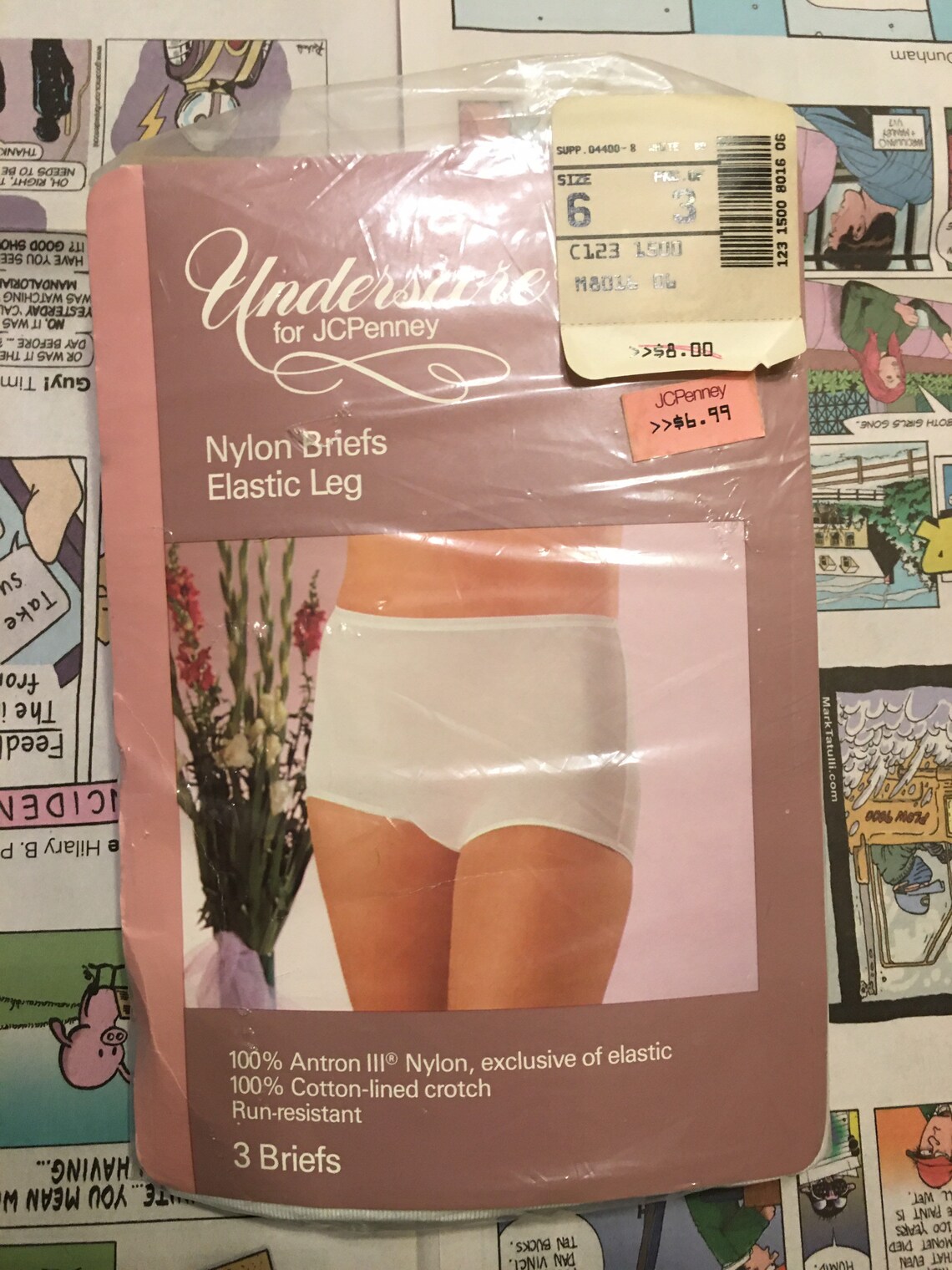 1980s Underscore JCPenney Nylon Panties Briefs 3 pack White Etsy
