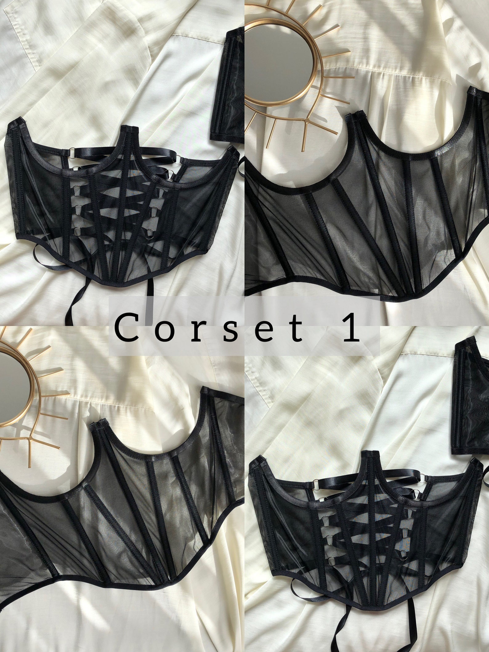 under boob corset belt