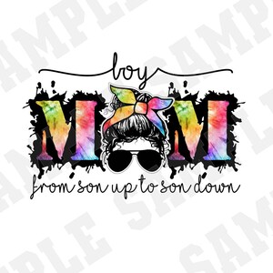 TYE DYE Boy Mom, moederdag, moeder van jongens, mama de Ninos, regalo de mama, voor haar, shirt voor mama