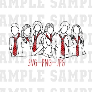 RBD Silhouette SVG - Rebelde