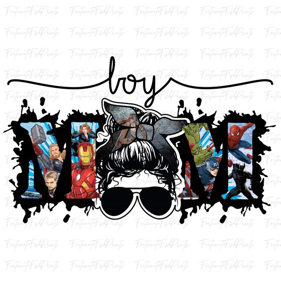 AVENGERS BOY MOM Boy Mom Mothers Day 