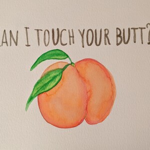 Kann ich deinen Hintern berühren? Druckbar/Rahmen-download Valentinstagskarte/Geschenk