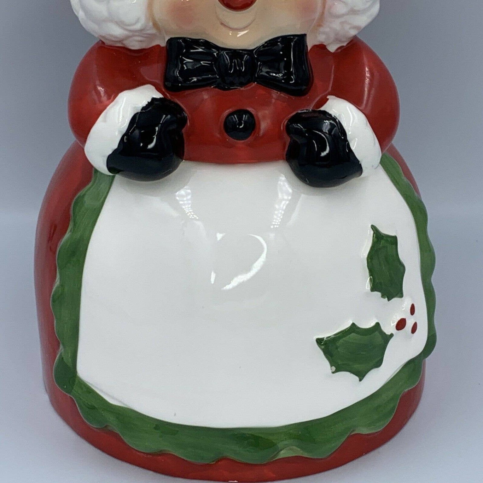 Vintage Ceramic Mrs. Claus Cookie Jar Etsy