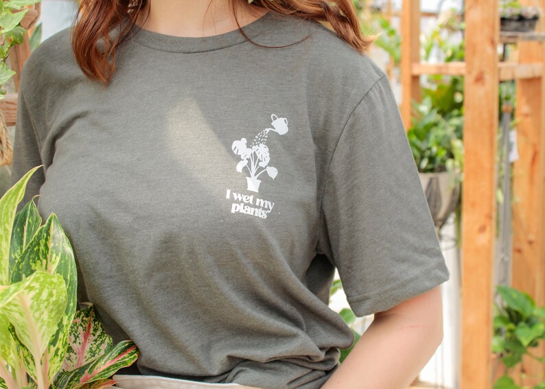 SALE I Wet My Plants Tshirt Riley Rudd Co. Etsy