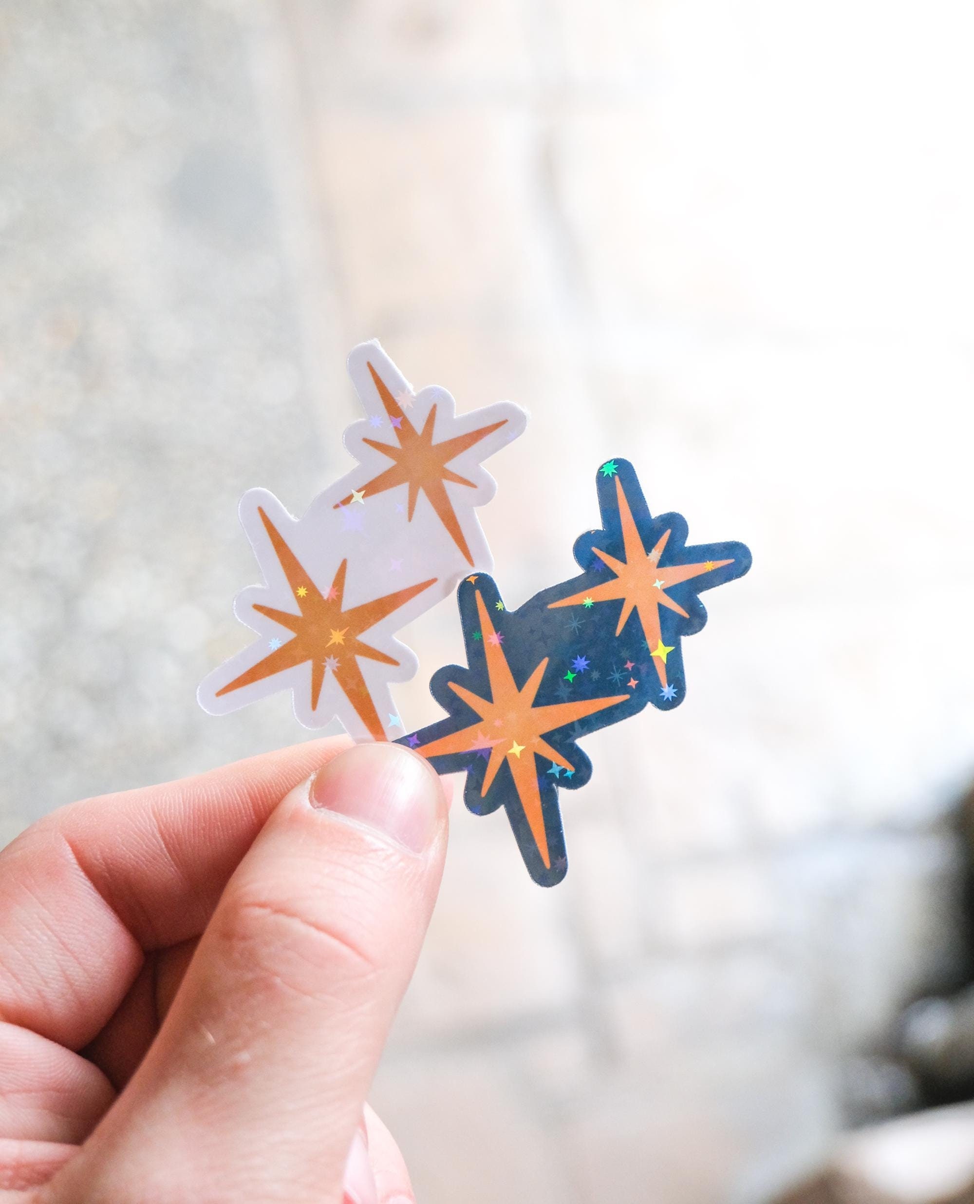 Second Star to the Right Peter Pan Inspired Sticker | Neverland, Tinker Bell | Water Resistant Shiny or Holographic Sticker | Riley Rudd Co.