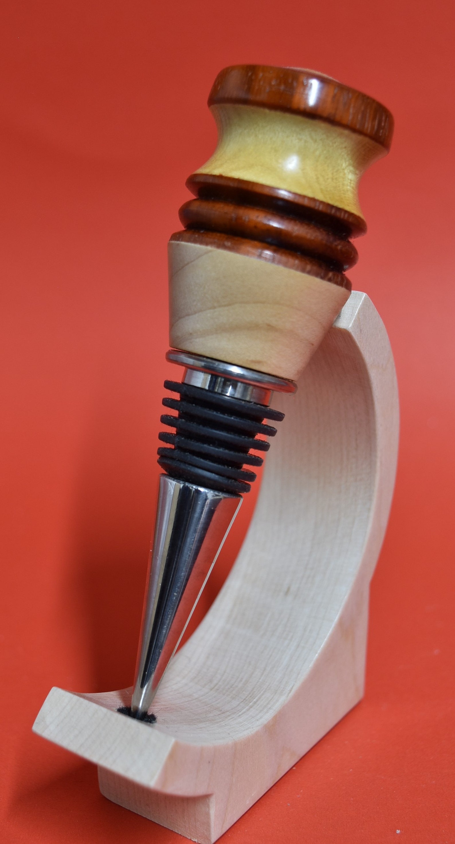 Hand Turned Bottle Stopper Etsy