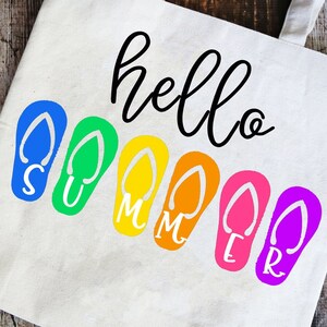 Hello Summer SVG
