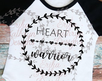 Download Heart Warrior Svg Etsy