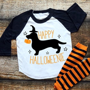 Happy Halloweenie SVG | *digital download* | fun dachshund design for fall and Halloween | personal and commercial use