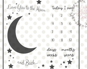 Download Milestone Blanket Svg Etsy