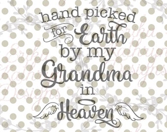Download Grandma Heaven Svg Etsy