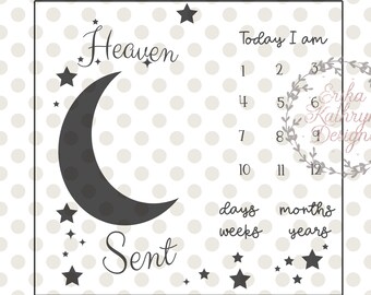 Download Milestone Blanket Svg Etsy