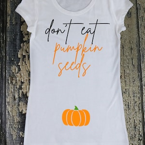 Don't eat pumpkin seeds SVG
