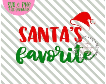 Santa's favorite SVG Christmas kids holidays