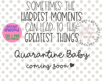 Download Quarantine Baby Svg Etsy