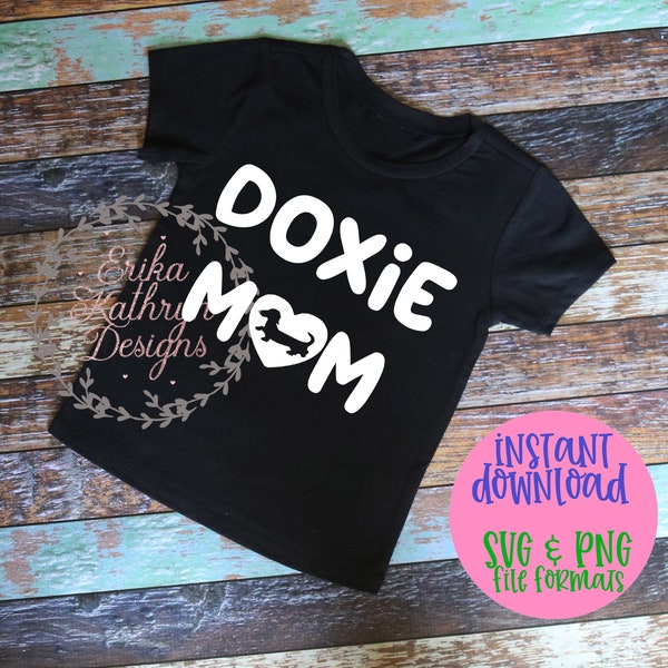 Doxie Mom SVG dachshund mama love puppy