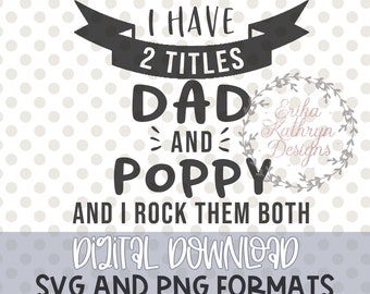 Download Grandpa Poppy Svg Etsy