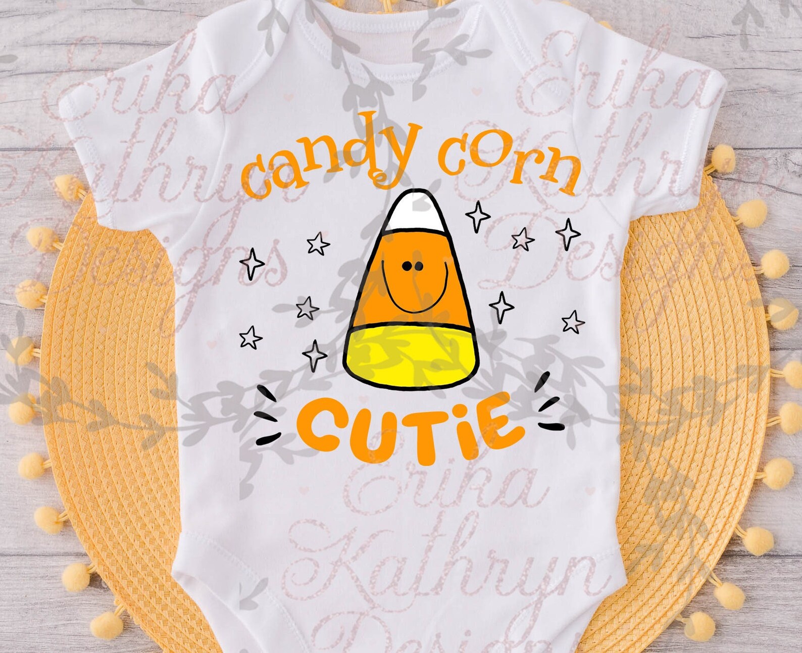 Candy Corn Cutie SVG fun design for fall and Halloween | Etsy